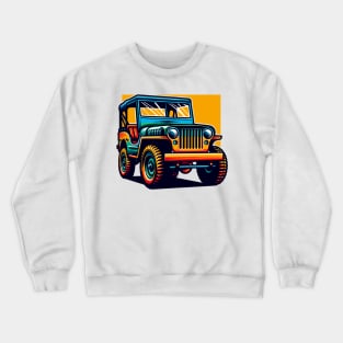 Willys Jeep Crewneck Sweatshirt